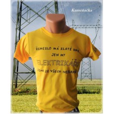 tričko pro elektrikáře